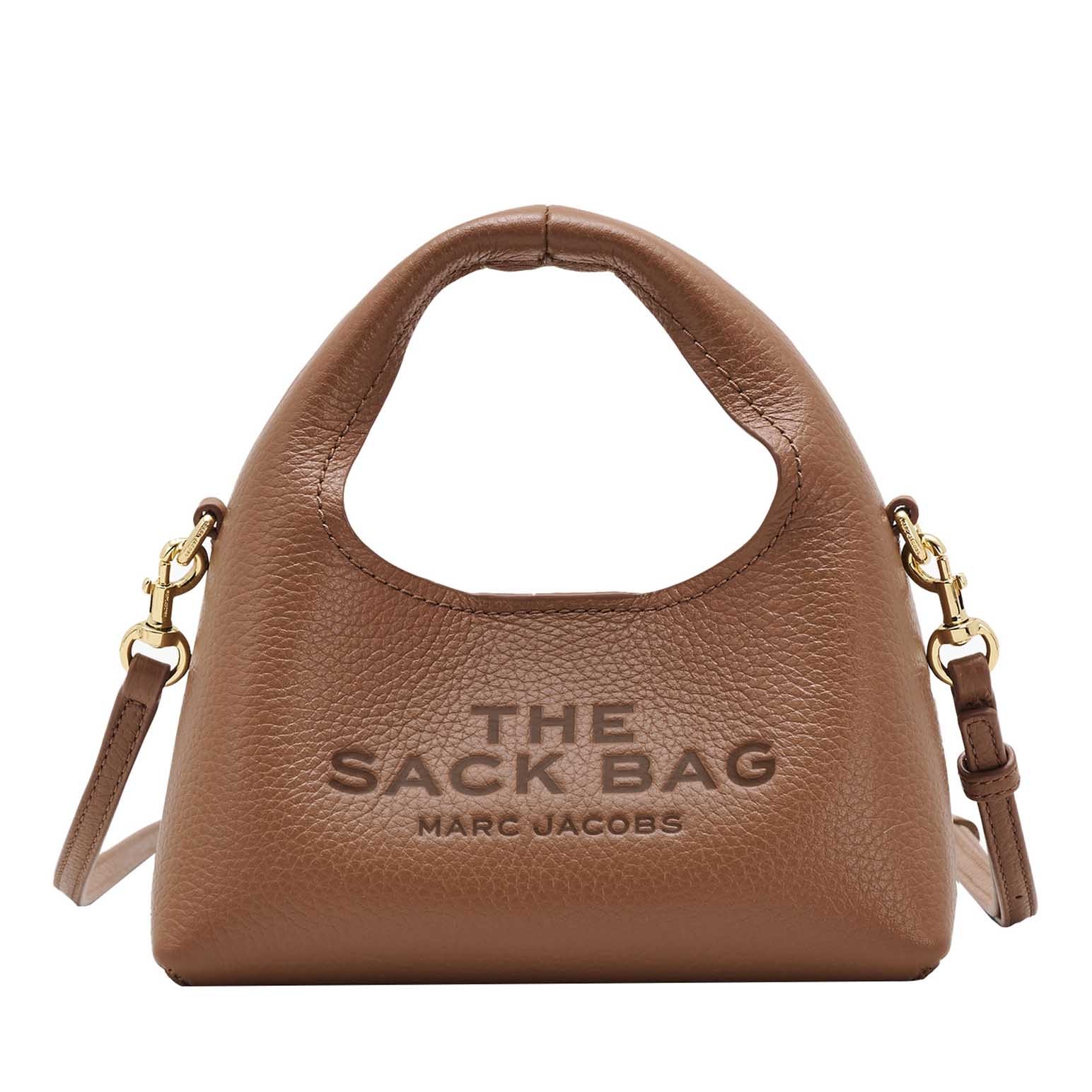 MARC JACOBS The Leather Micro Crossbody Sack